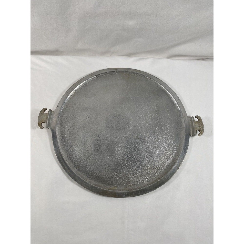 Vintage Guardian Service Cast Aluminum 15.5" Pizza Pan Platter Serving Tray